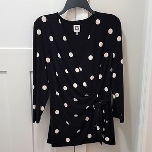Anne Klein Women's Wrap Top
